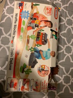 Waffle Blocks steam train deluxe