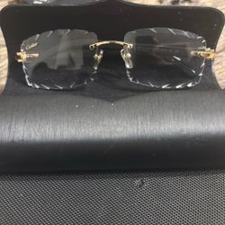BUFFALO HORN CARTIER GLASSES 