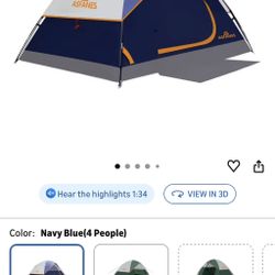 Tents for Camping Waterproof, Backpack Double Layer Tents, Perfect Picnics, Fishing and Backyard Camping