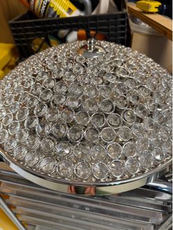 Crystal light fixture