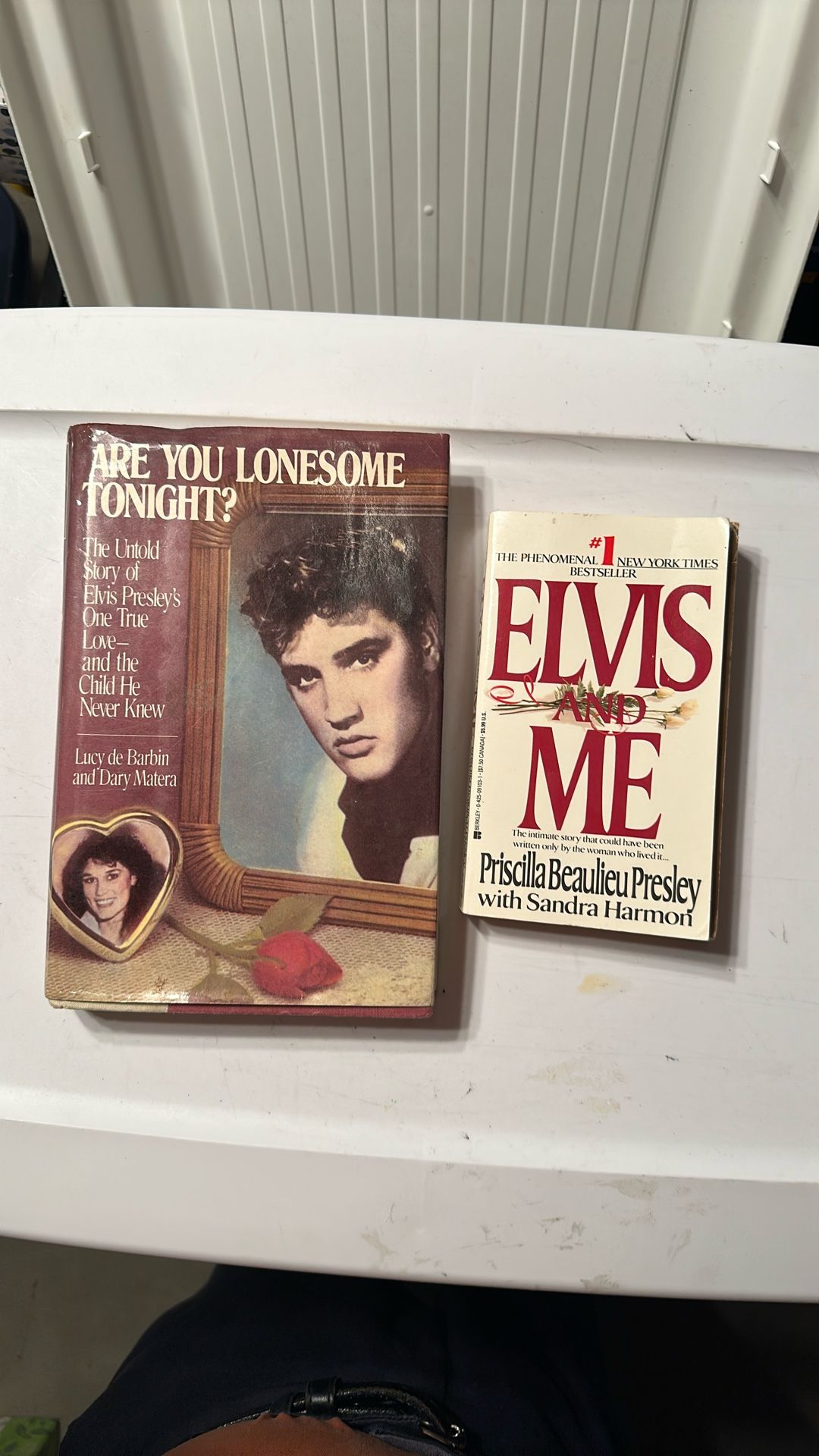 Two Vintage Elvis Presley Books