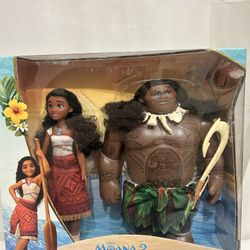 New Disney Moana 2 Doll Set 