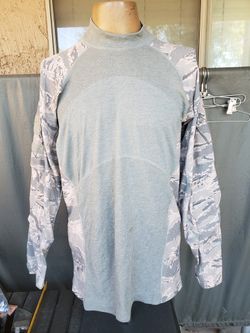 Military Army Air Force Flame Resistant Combat Shirt Size Large