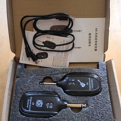 NEW !!! Guitar Wireless Receiver, Guitar Wireless Transmission System, Electric Guitar Wireless Pickup Wireless Transceiver