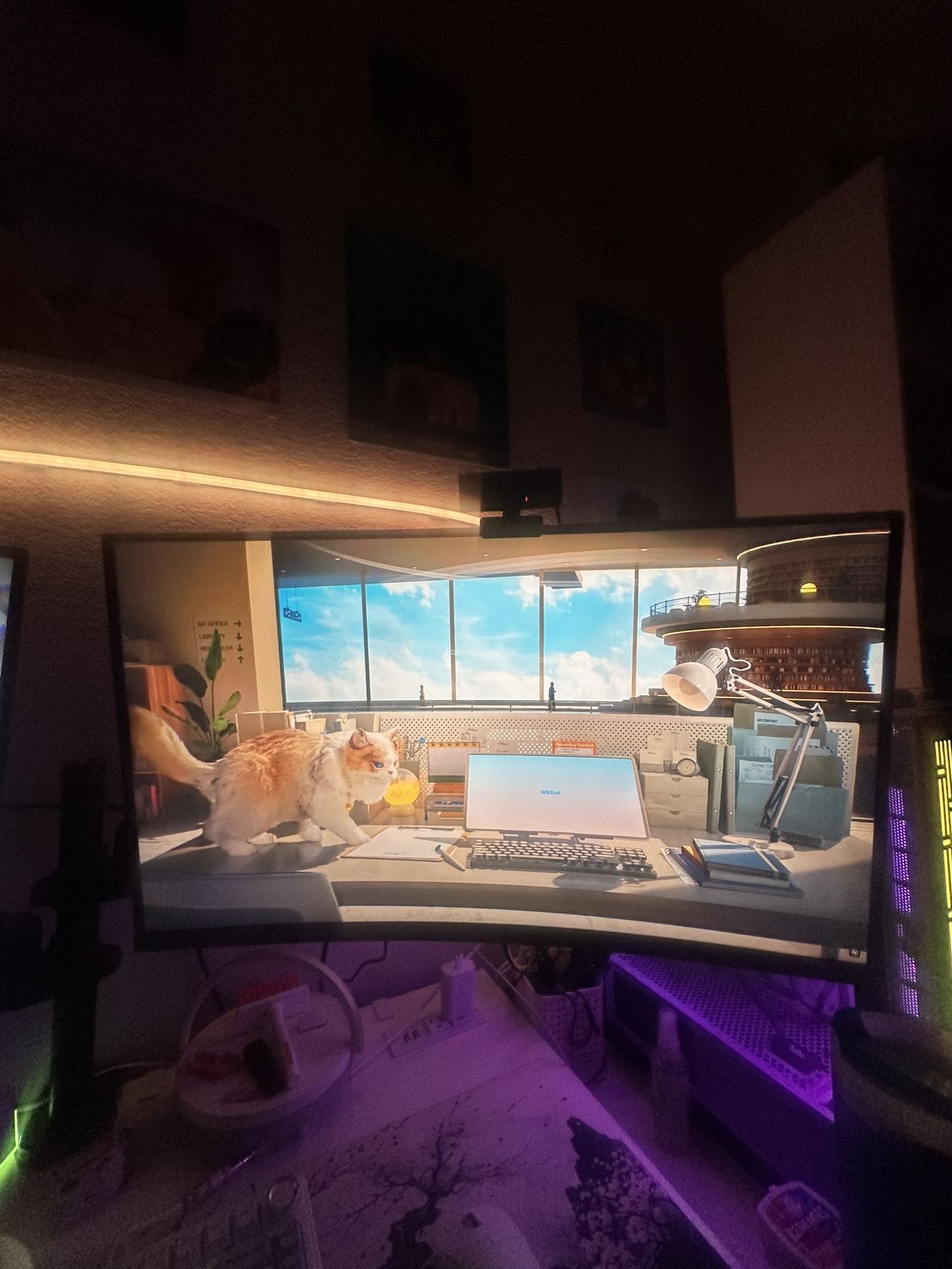 Curved 240hz ACER Monitor 1080p
