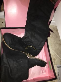 Steven by Steve Madden black boots