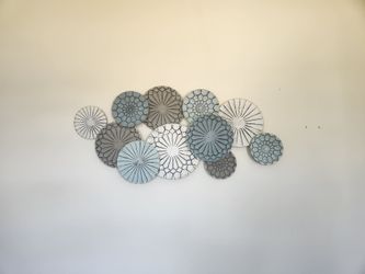 Metal wall decor