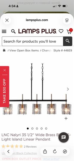 Chandelier 35 1/2 inch