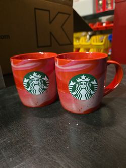 Set Of Two Starbucks Mugs