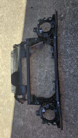 Jeep Wrangler 2007-18 Black Assembly Radiator Support (contact info removed)6AD