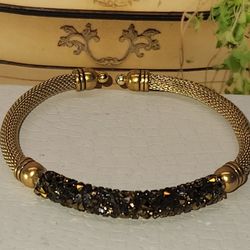 #1652, GORGEOUS VINTAGE BRACELET, MULTI MISTIC STONES
