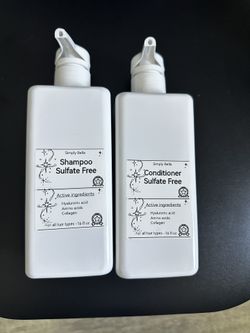 Handmade Sulfate-Free Shampoo & Conditioner Set – All Natural