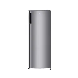 LG 6.0 cu. ft. Single Door Refrigerator with Inverter Compressor and Pocket Handle in Platinum Silver