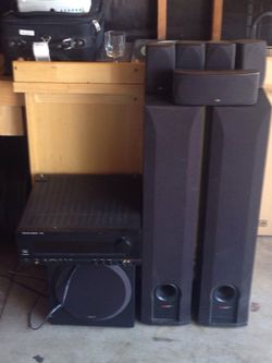 Polk surround sound -harman kardon receiver