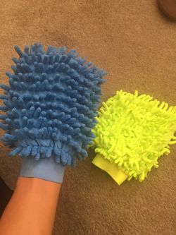 Car washing mits