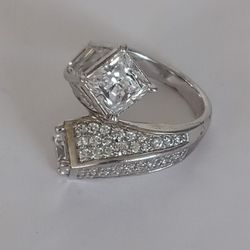 925 Sterling Silver rings size 8.5 for women