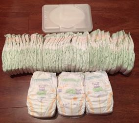 Newborn diapers & wipes