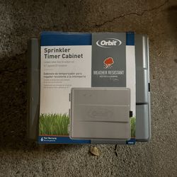Sprinkler Timer Cabinet 