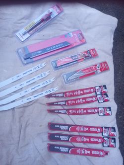 Diablo & Milwaukee Sawzall Blades....