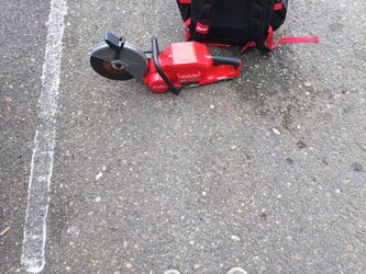 M18 cutoff saw 350$ firm only use 1 time