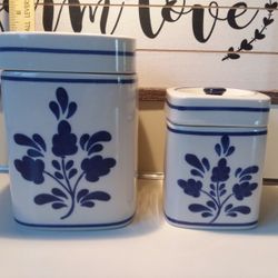 Vintage Mid Century Canisters