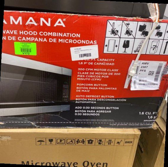 Amana AMVPFS microwave 😄😄😄 B6G