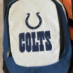 NFL COLTS BACKPACK  Expandable $15 