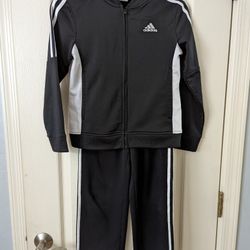 Adidas Jacket & Fleece-Lined Pants Size 8 Youth