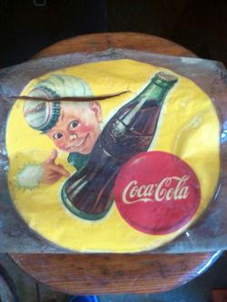 Coca-Cola nine and a half inch decal from 1947