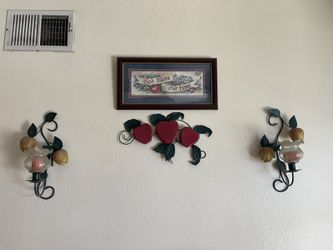 Apple Wall Set Decorations 