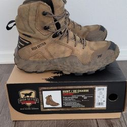 Irish setter, Red Wing VaprTrek,  waterproof, hunting boot, earth camo