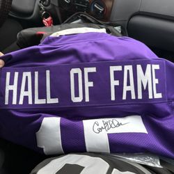 Vikings Signed Jersey 
