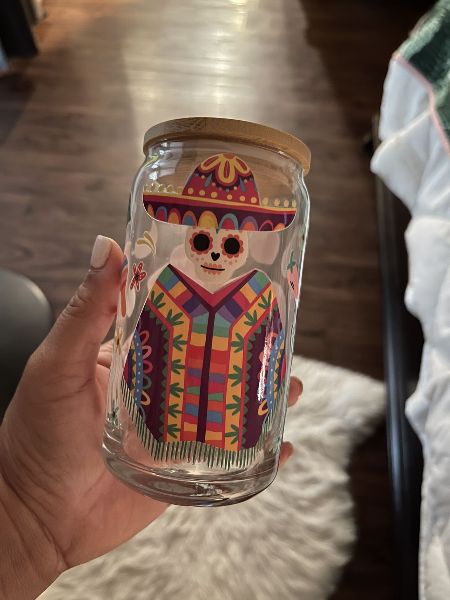 Cinco De mayo Glass Cup