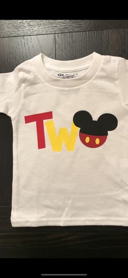 Mickey birthday shirt