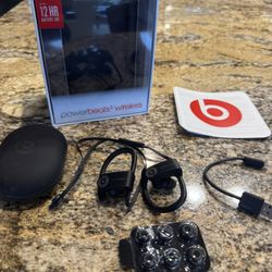 Beats By Dre Powerbeats3 Wireless In-Ear Stereo Bluetooth Headphones With Case