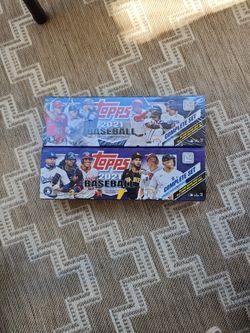 2x 2021 Topps Complete Set Lot