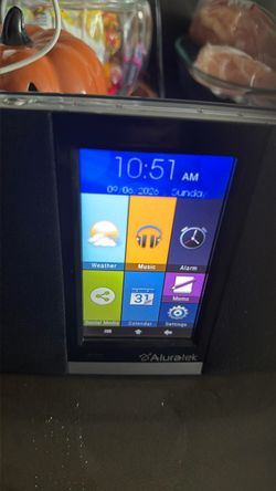 Aluratek radio for home
