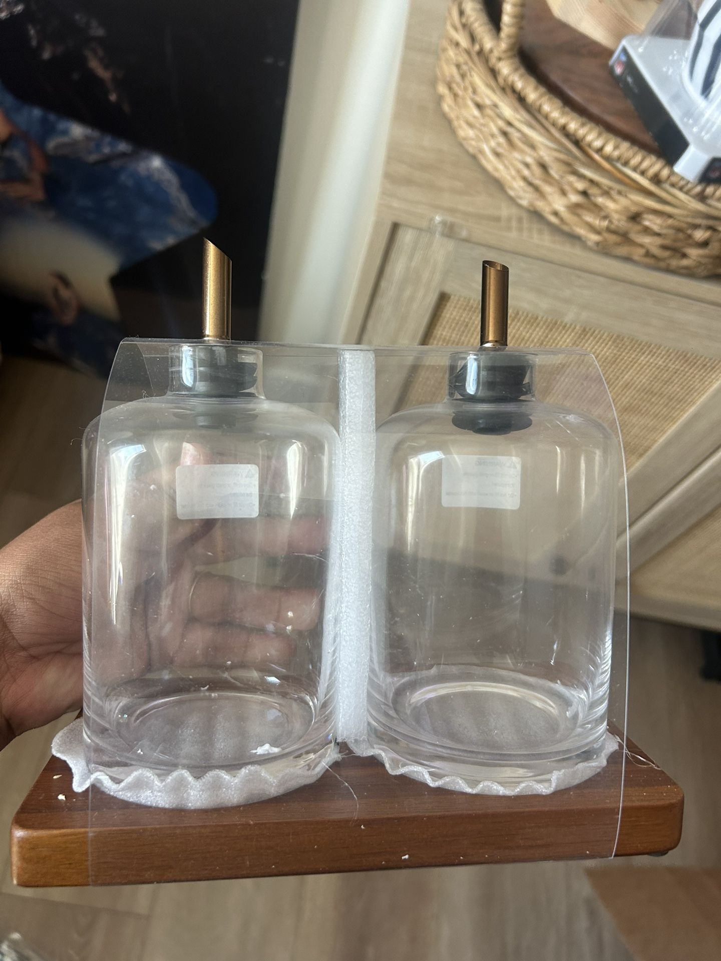 Oil Vinegar Glass Bottle