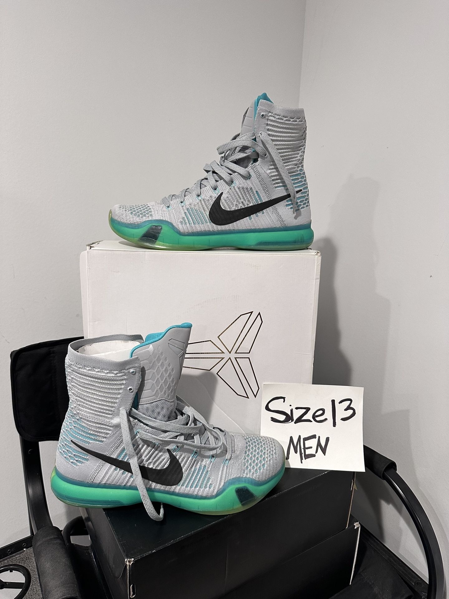 Nike Kobe 10 Elite High 'Elevate' Size 13 WORN