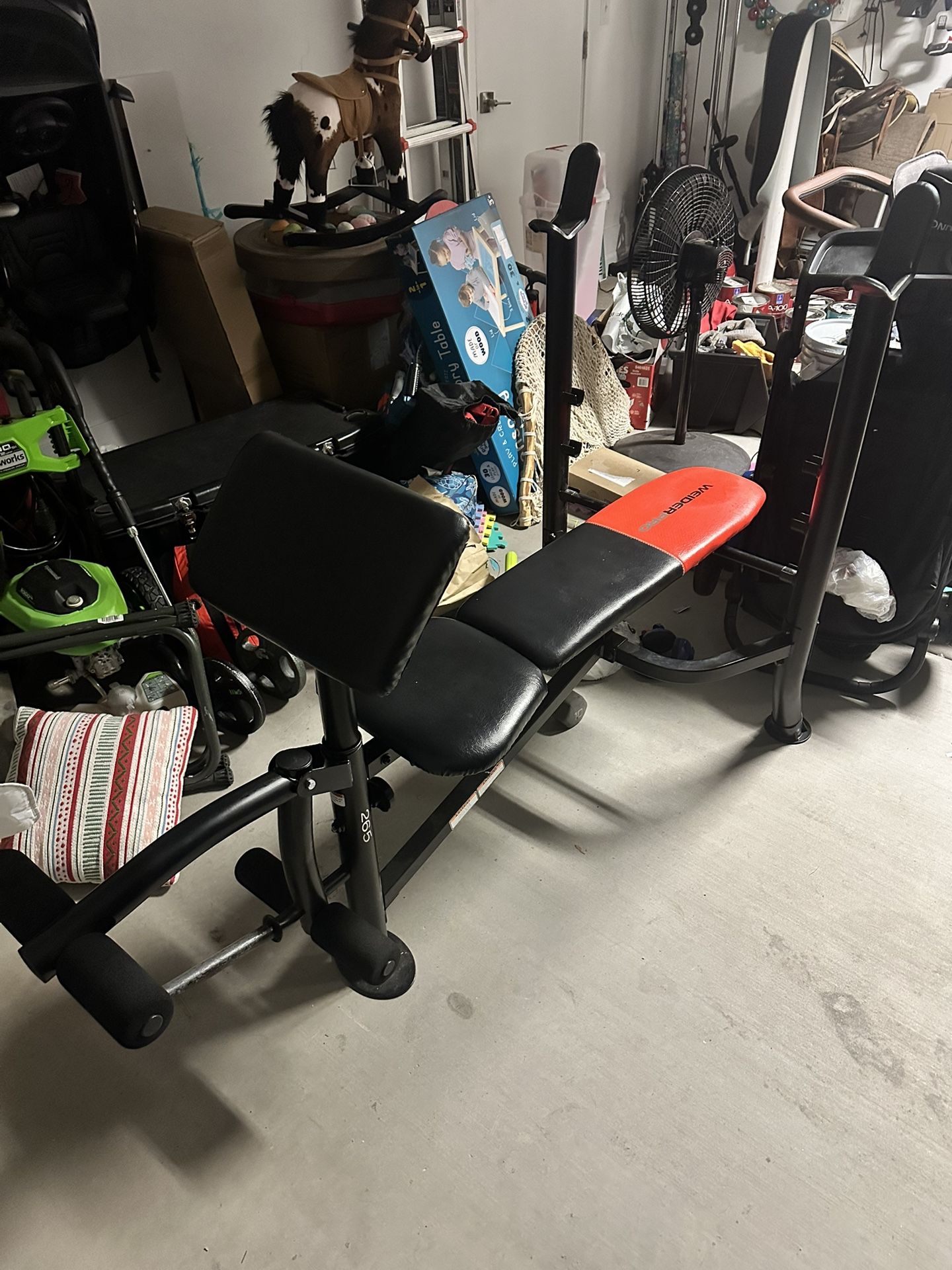 Build Your Dream Home Gym – Weight Set + Weider Pro 265 Bench