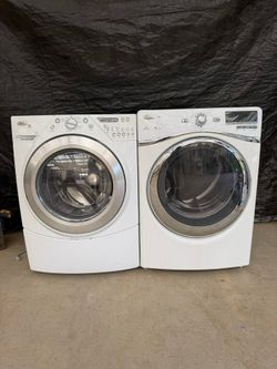 Whirlpool washer and gas dryer