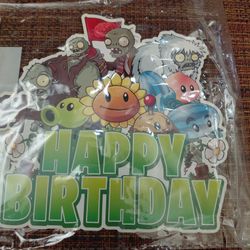 Plants Vs Zombie Birthday Party Package