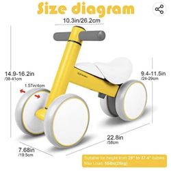 Xjd baby on sale balance bike