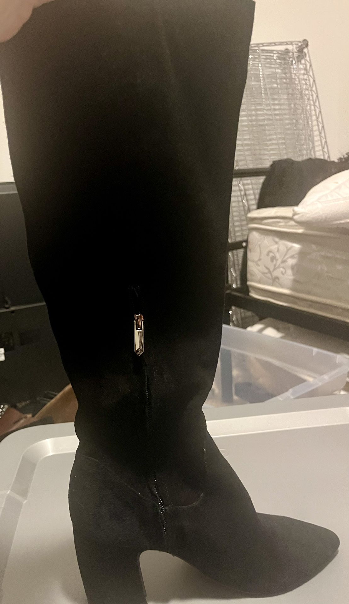 Sam Edelman Soft Suade Or Microfiber Boots Knee High