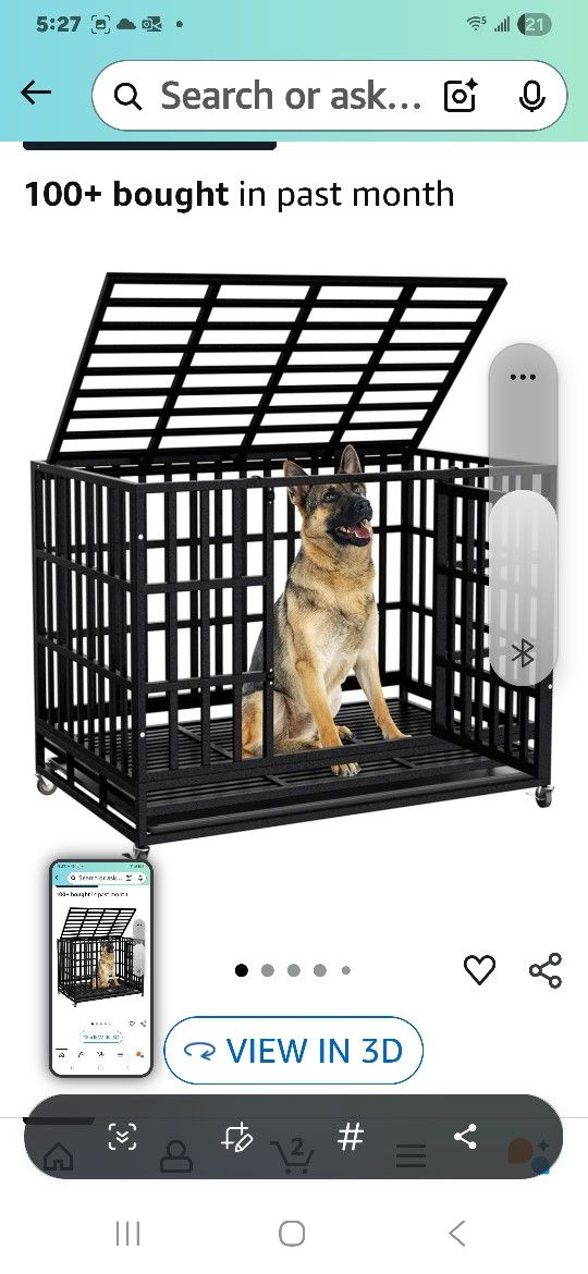Heavy Duty XXL Dog Kennel Crate Cage