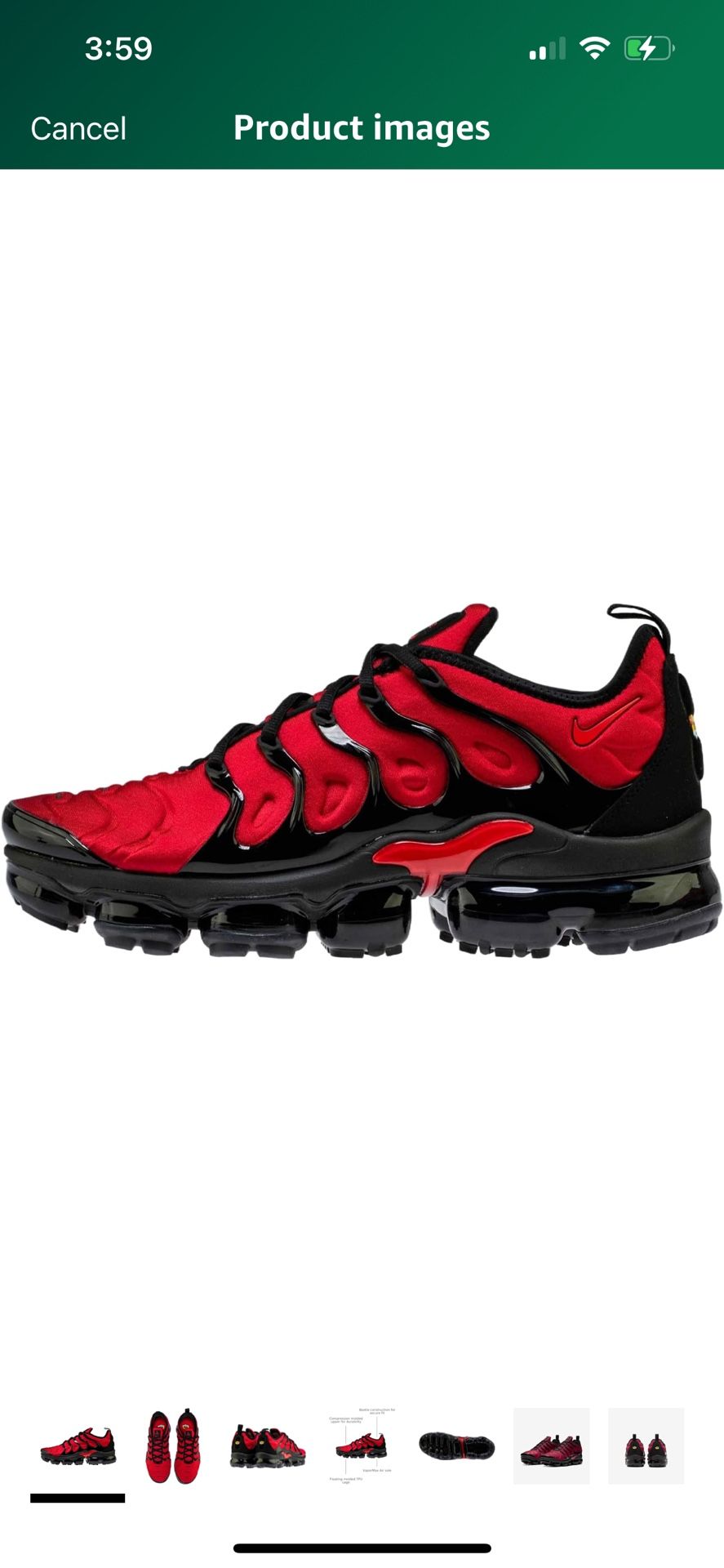 Nike Men's Air Vapormax Plus Sneakers