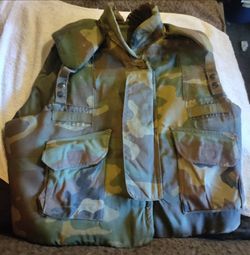 Army flack jacket