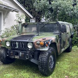 On road titled HMMWV HUMVEE