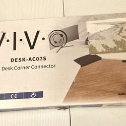 VIVO Steel L Desk Corner Connector Desk-AC072 Never used. Some minor damage to the box, but the product New. 