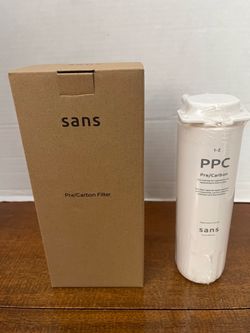 NEW Sans Water Purifier: Pre/Carbon Replacement Filter